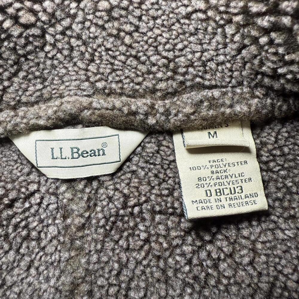 Brown L.L.Bean Sherpa vest - Picture 4 of 5